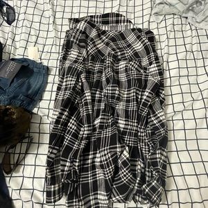 womens black plaid flannel